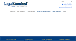 Desktop Screenshot of legalstandard.com