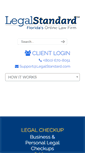 Mobile Screenshot of legalstandard.com